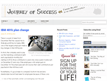 Tablet Screenshot of journeyofsuccess.net